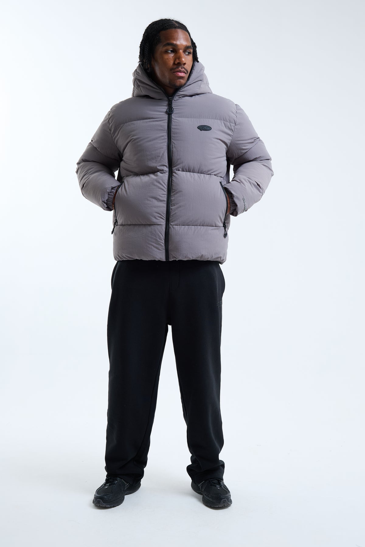 Romero Puffer Jacket Grey