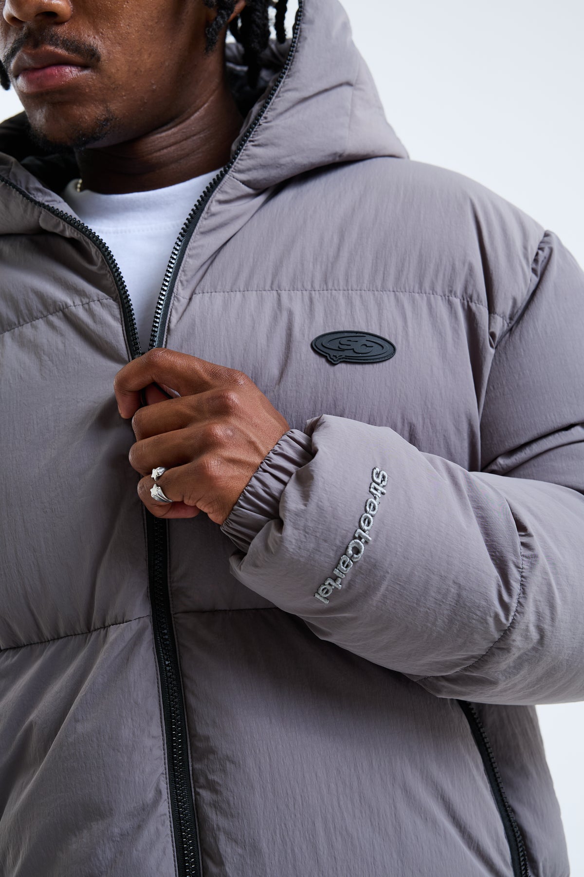 Romero Puffer Jacket Grey