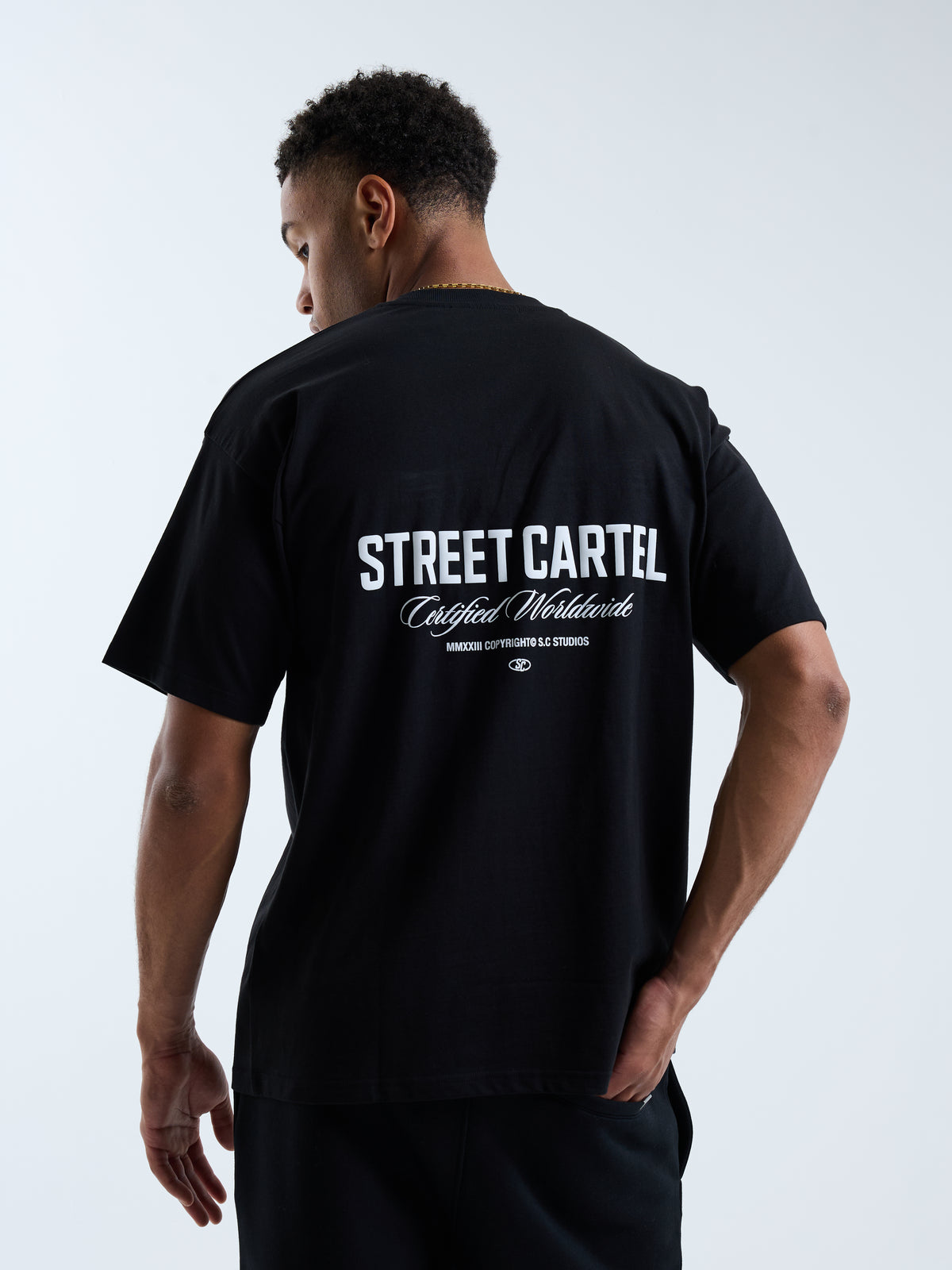 Russo Tee Black / White