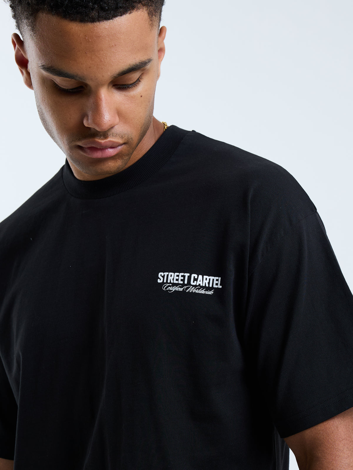 Russo Tee Black / White