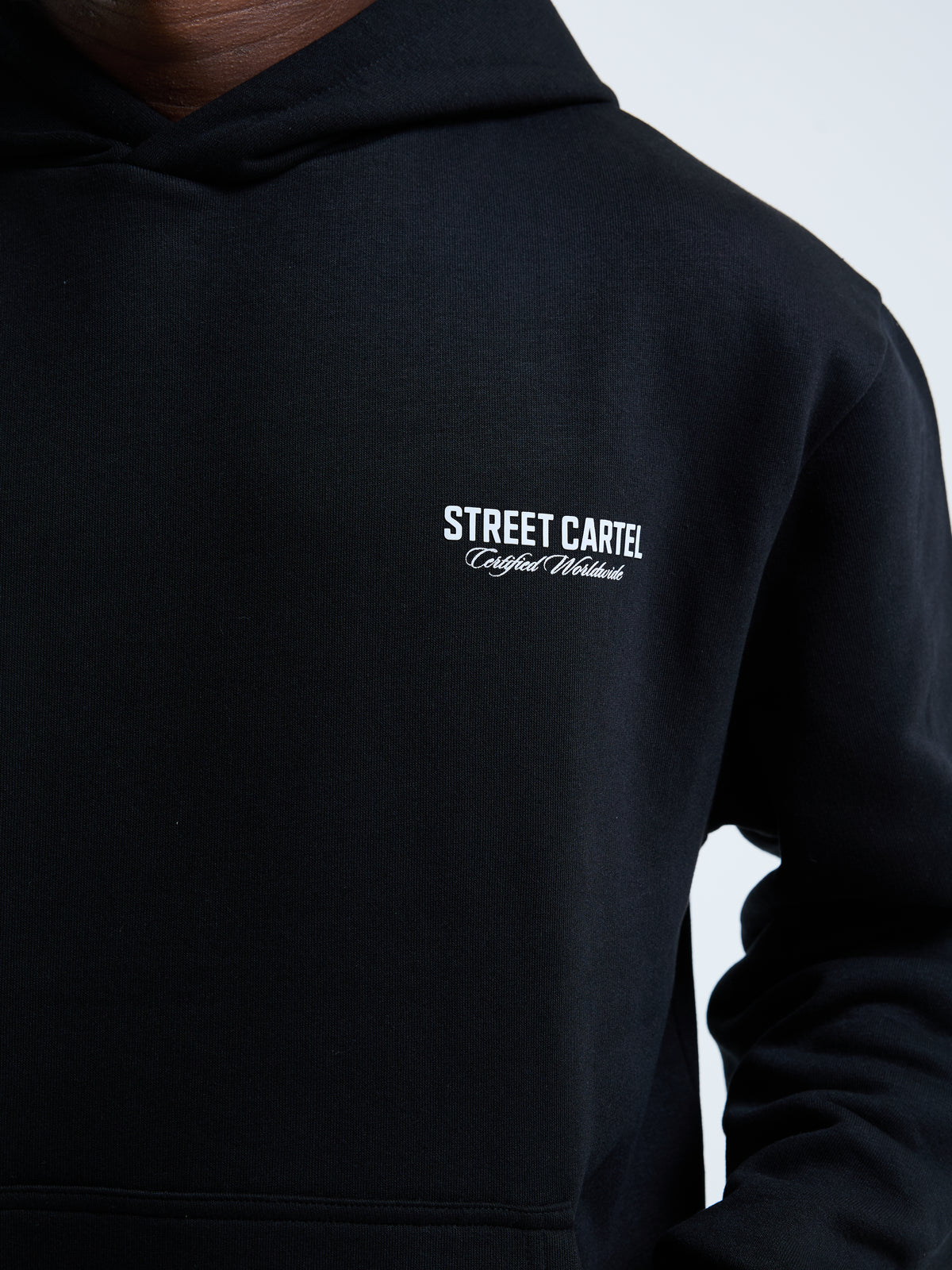 Russo Hoodie Black / White