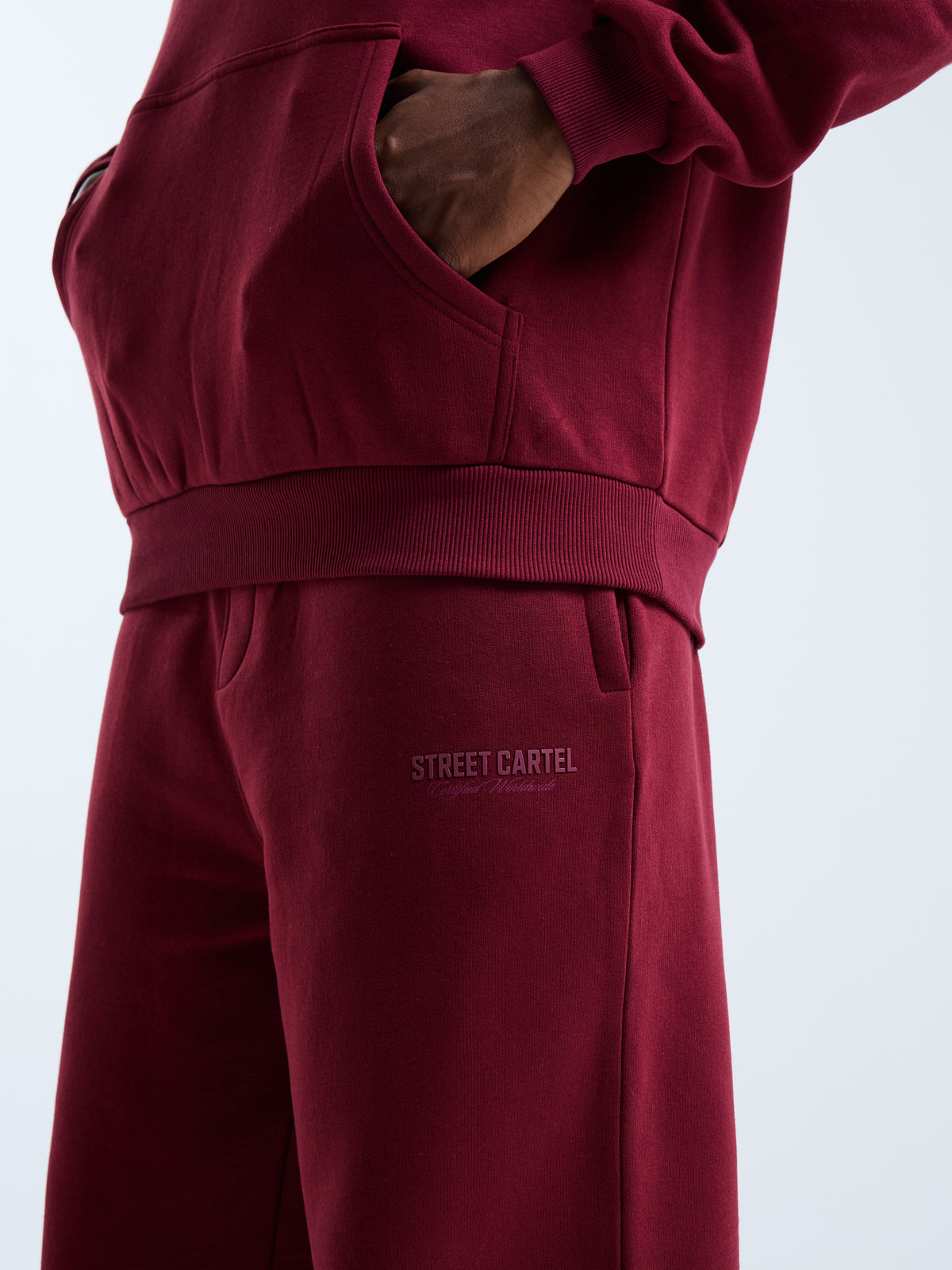 Russo Hoodie Burgundy / Red
