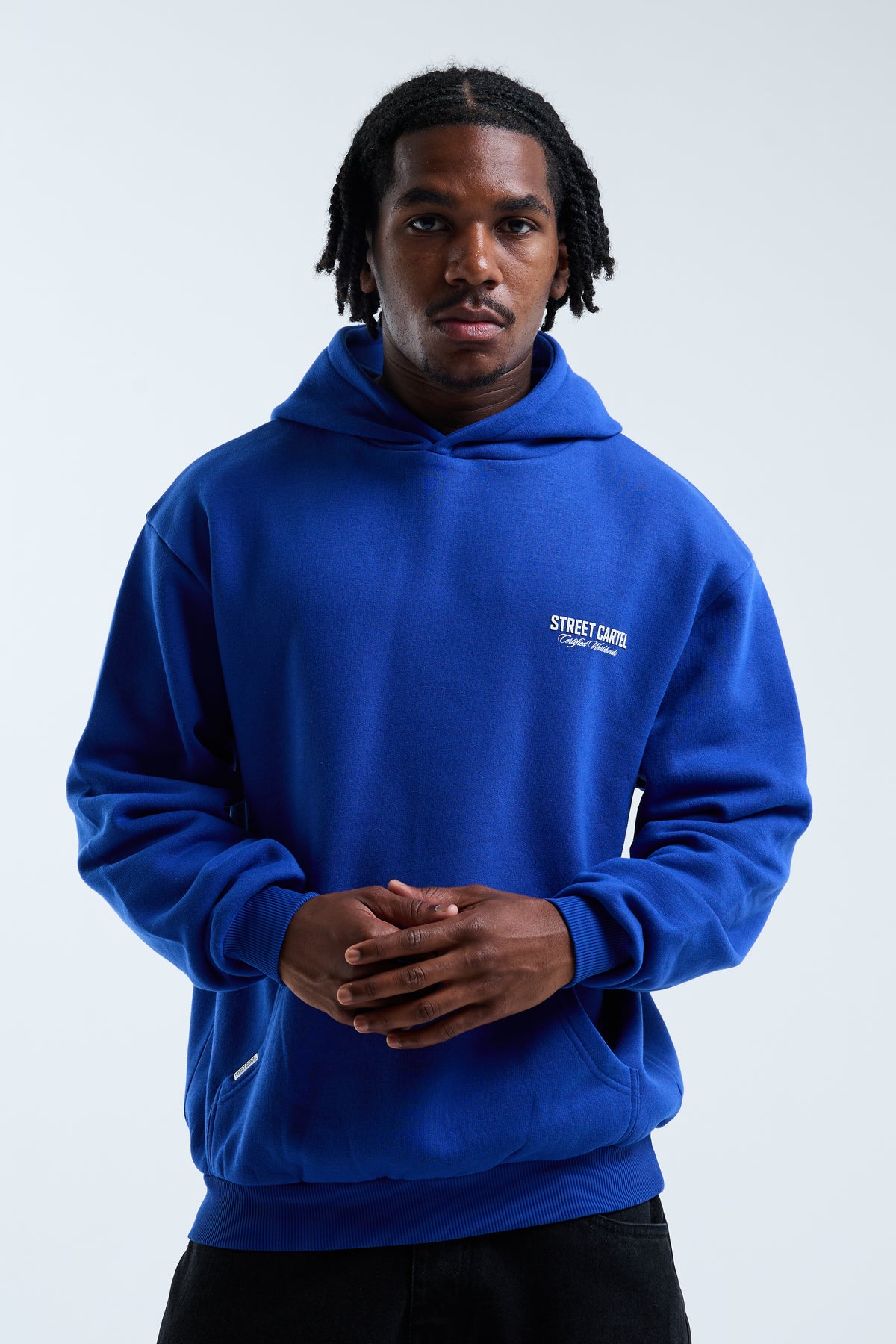 Russo Hoodie Cobalt / White