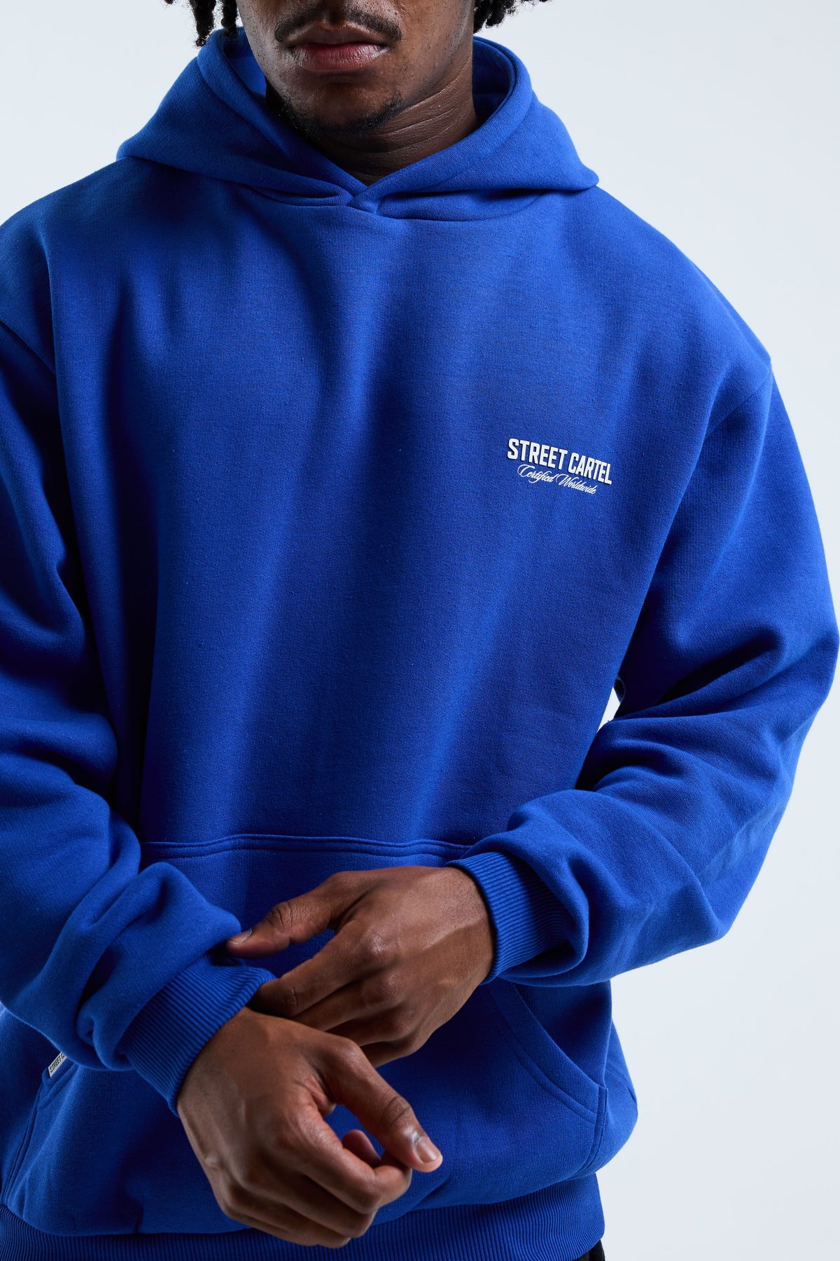 Russo Hoodie Cobalt / White