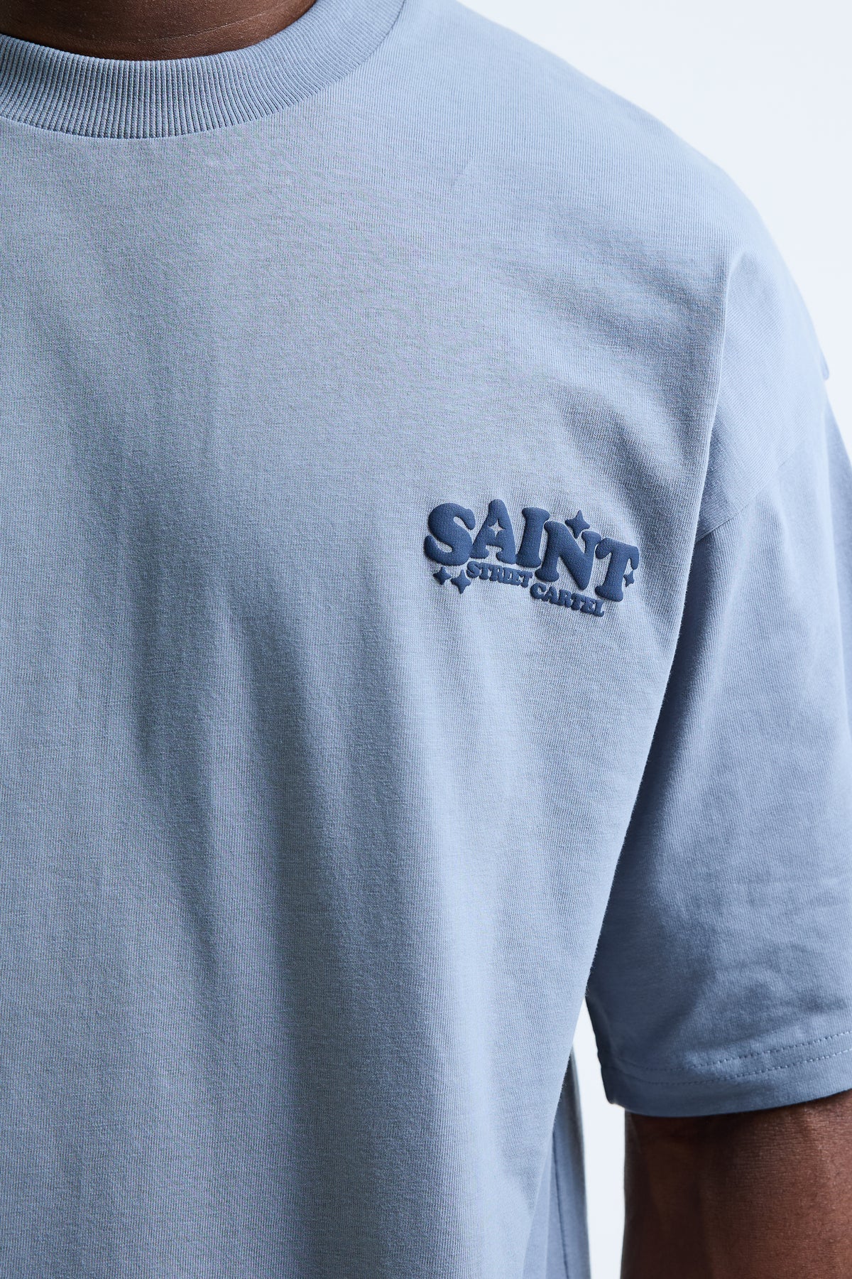 Saint Tee Light Blue / Navy