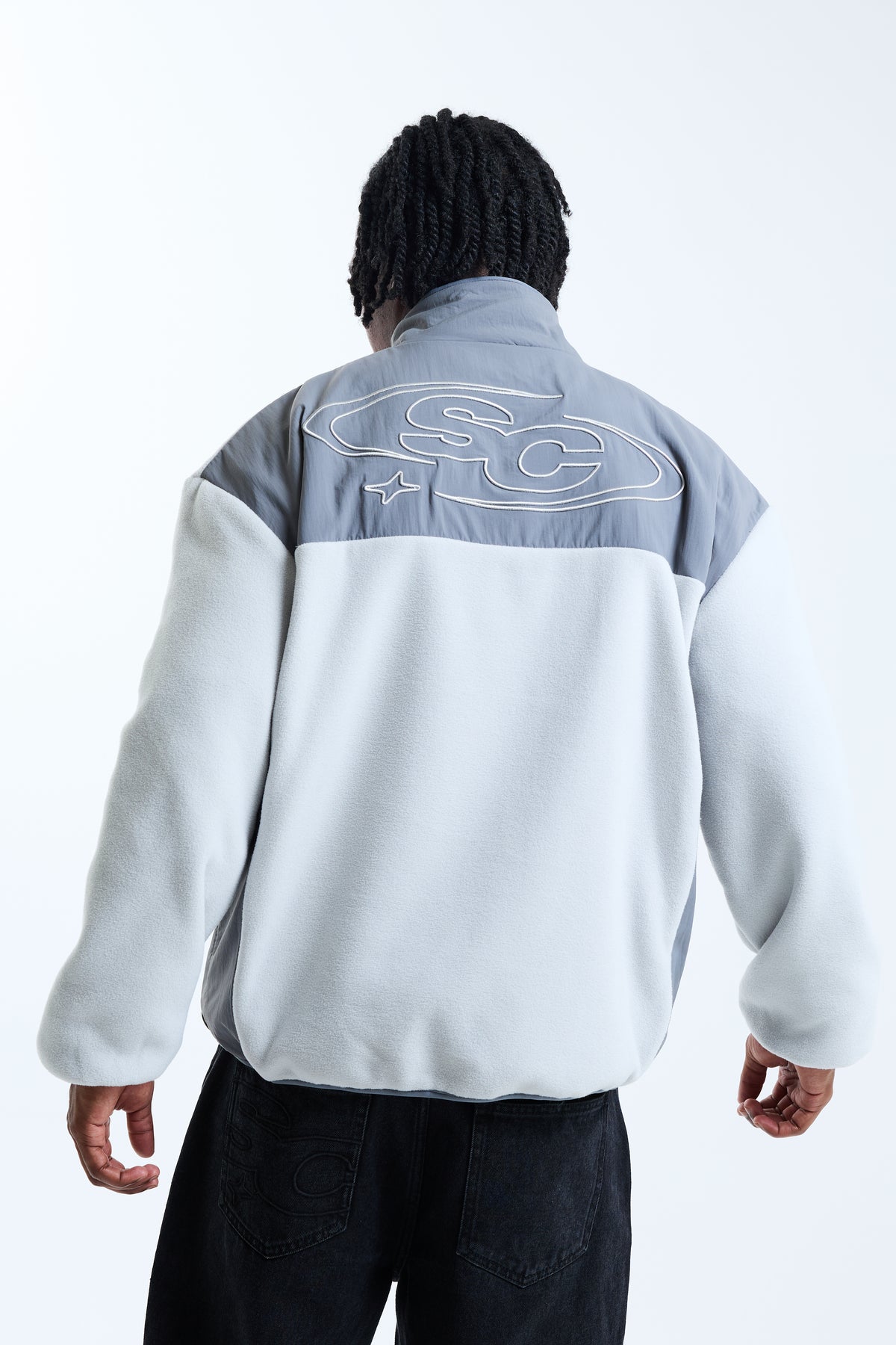Nutturno 1/2 Zip Polar Fleece Light Grey