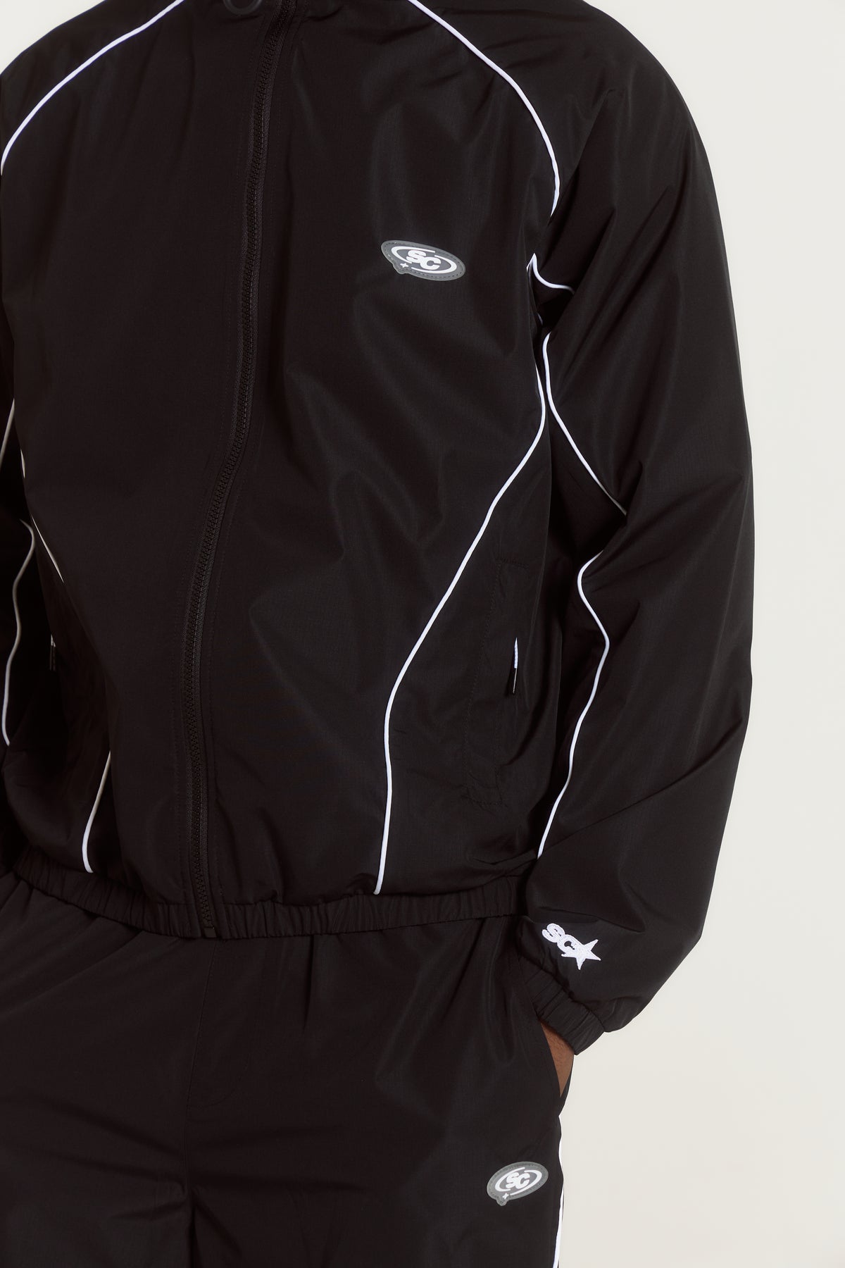 Striker Track Top Jacket Black
