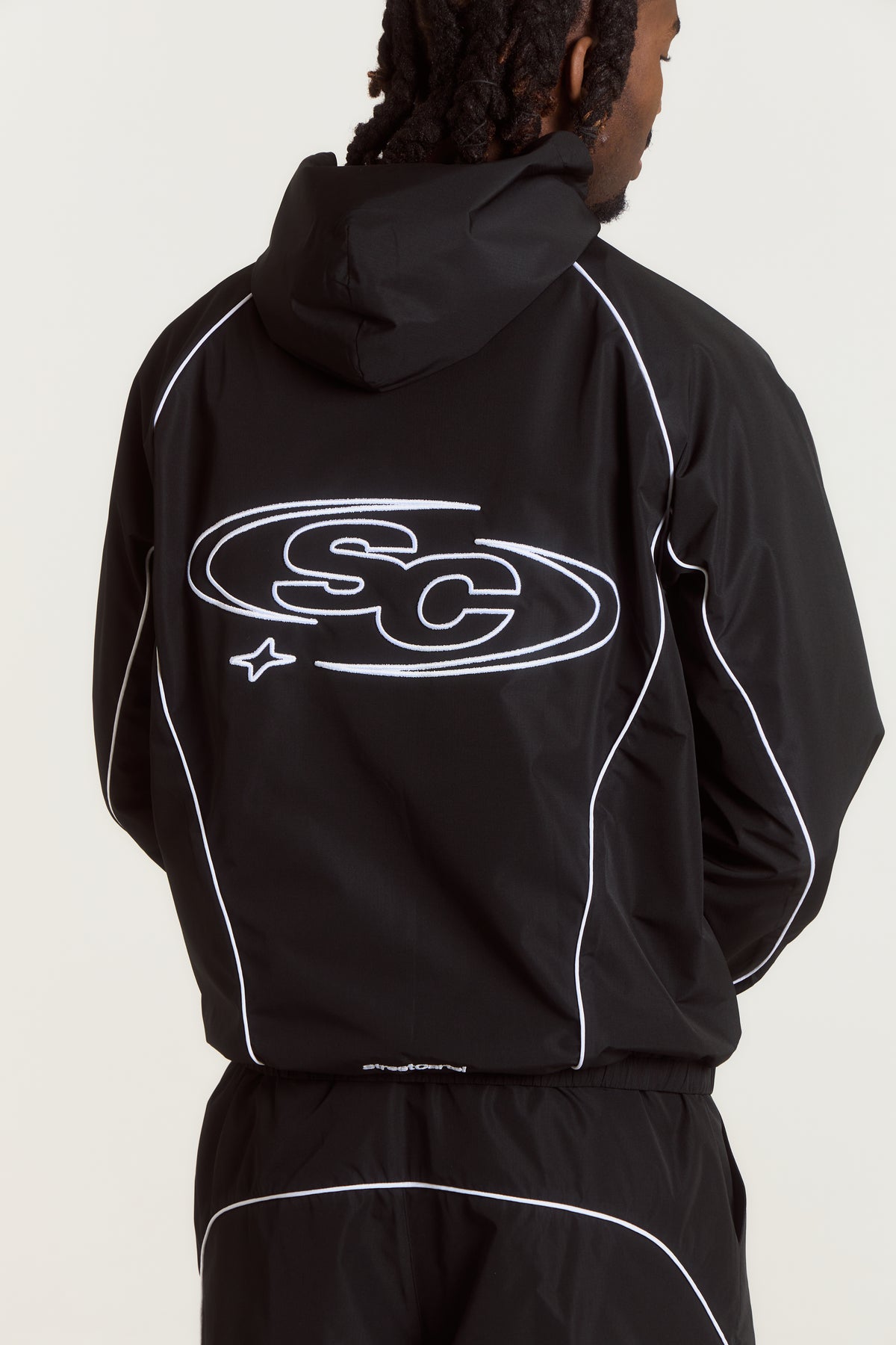 Striker Track Top Jacket Black