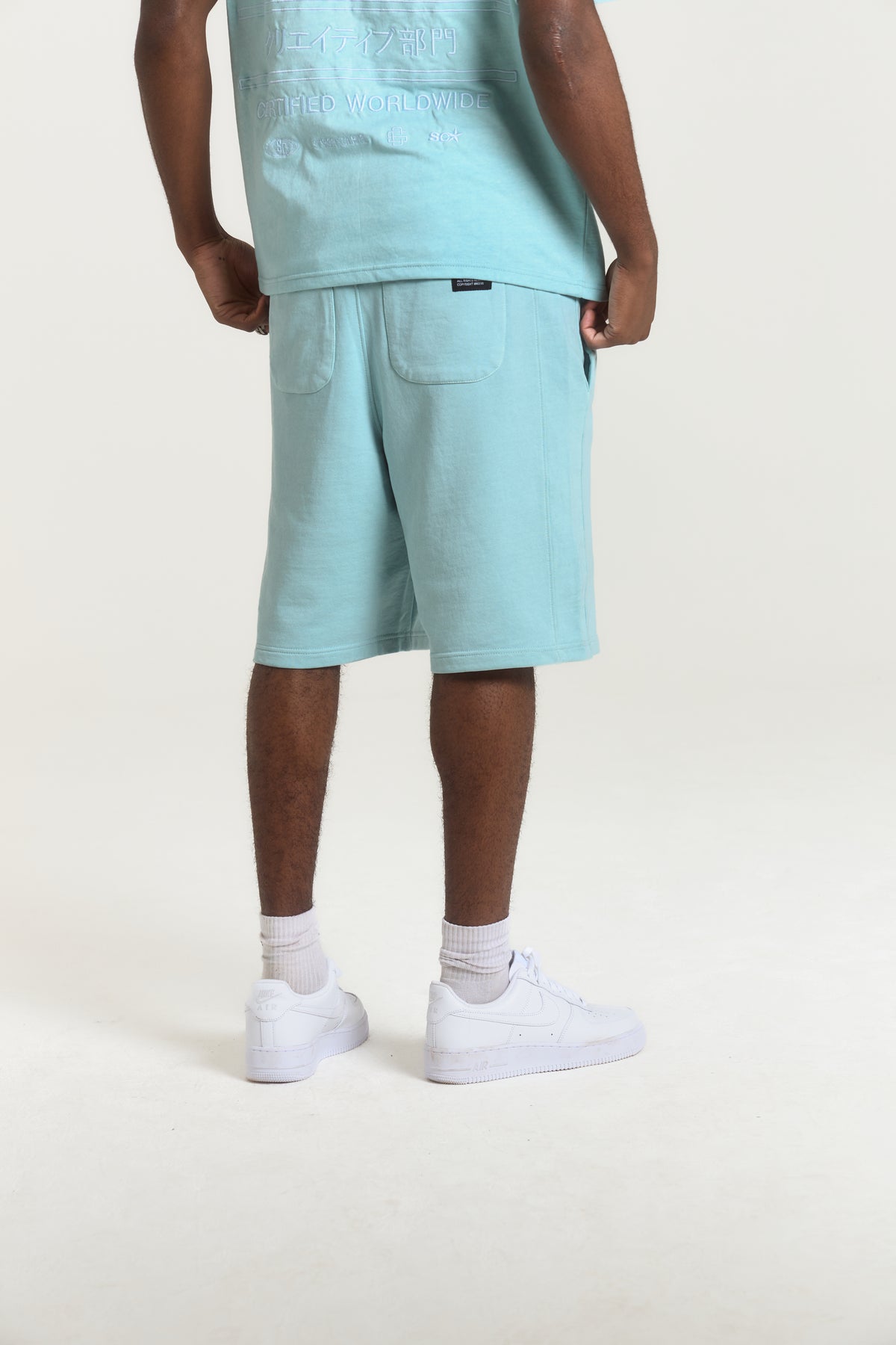 Chicane Shorts Washed Blue