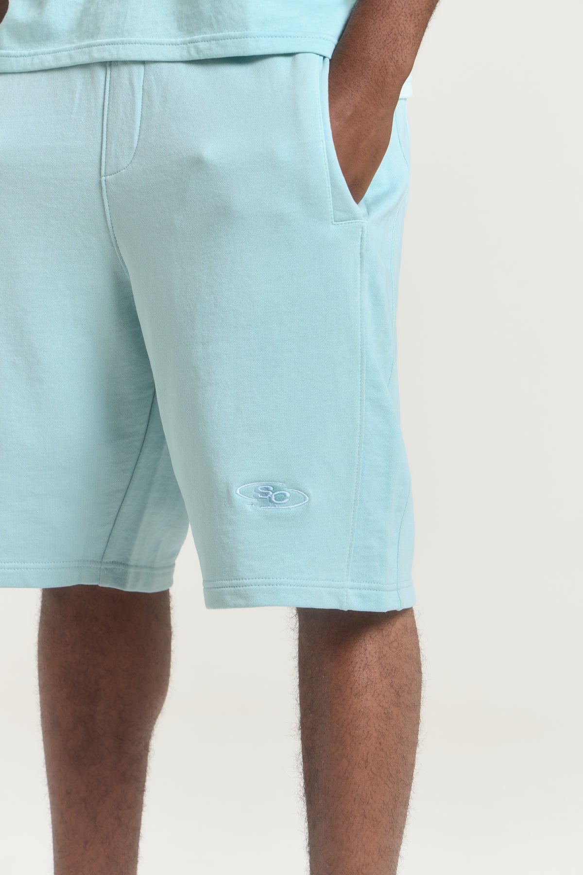 Chicane Shorts Washed Blue