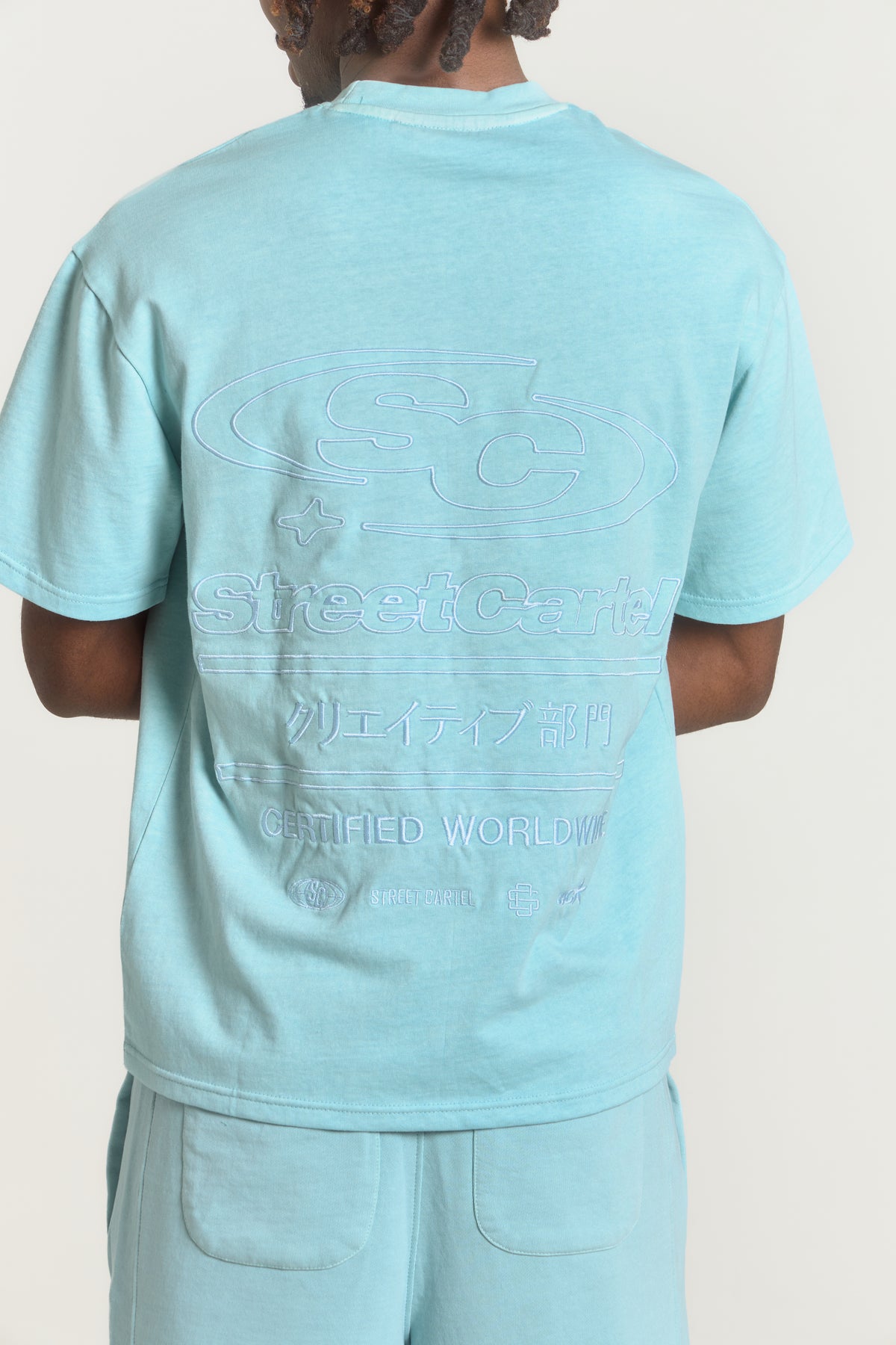 Slipstream T-Shirt Washed Blue