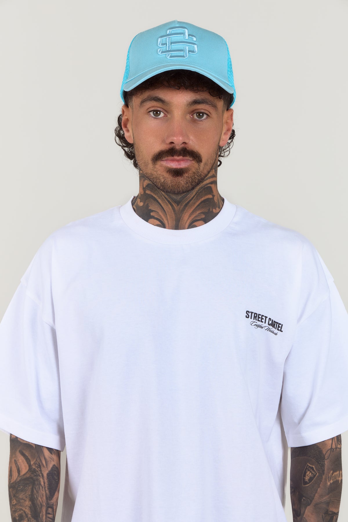 Mono Trucker Cap Light Blue