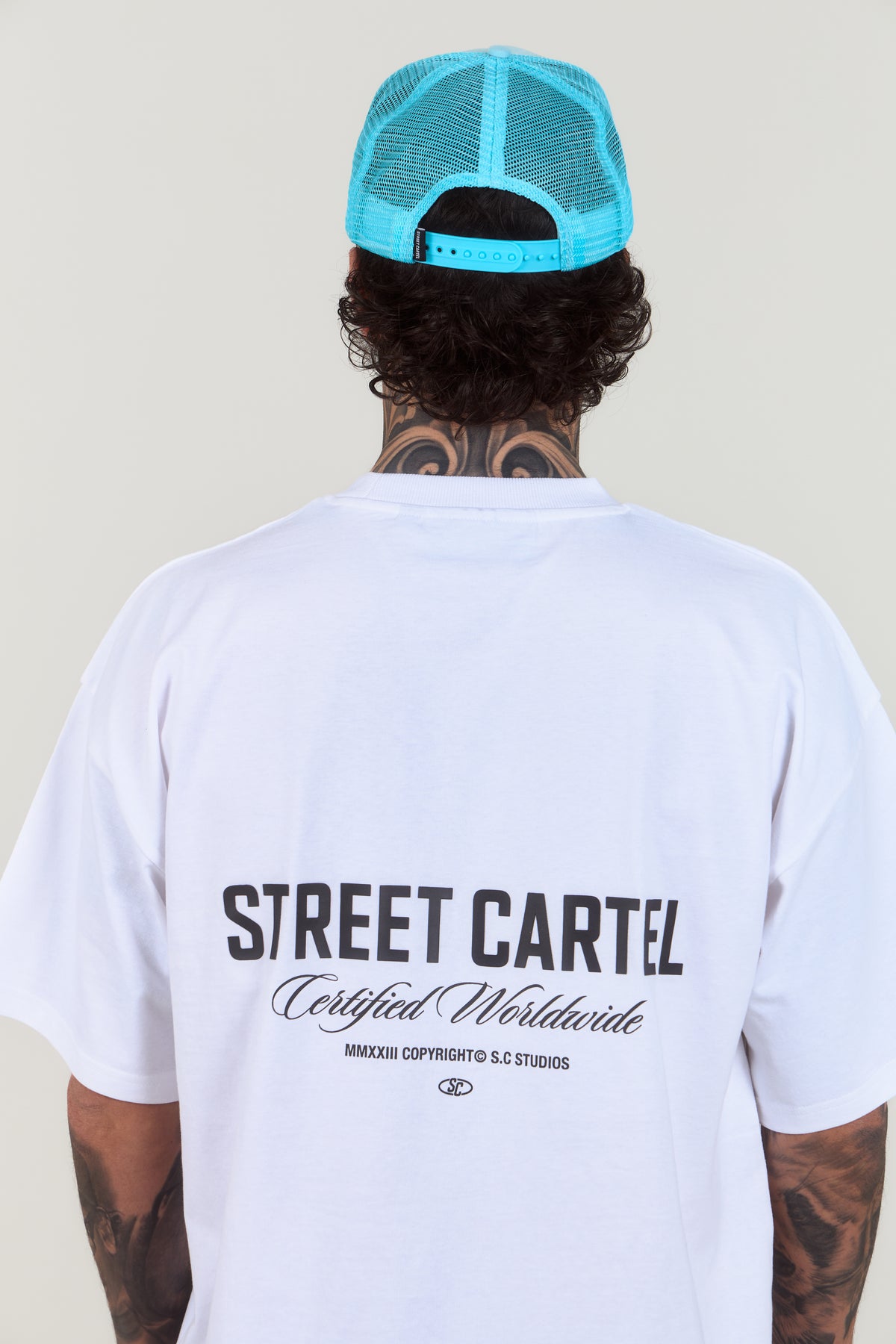 Mono Trucker Cap Light Blue