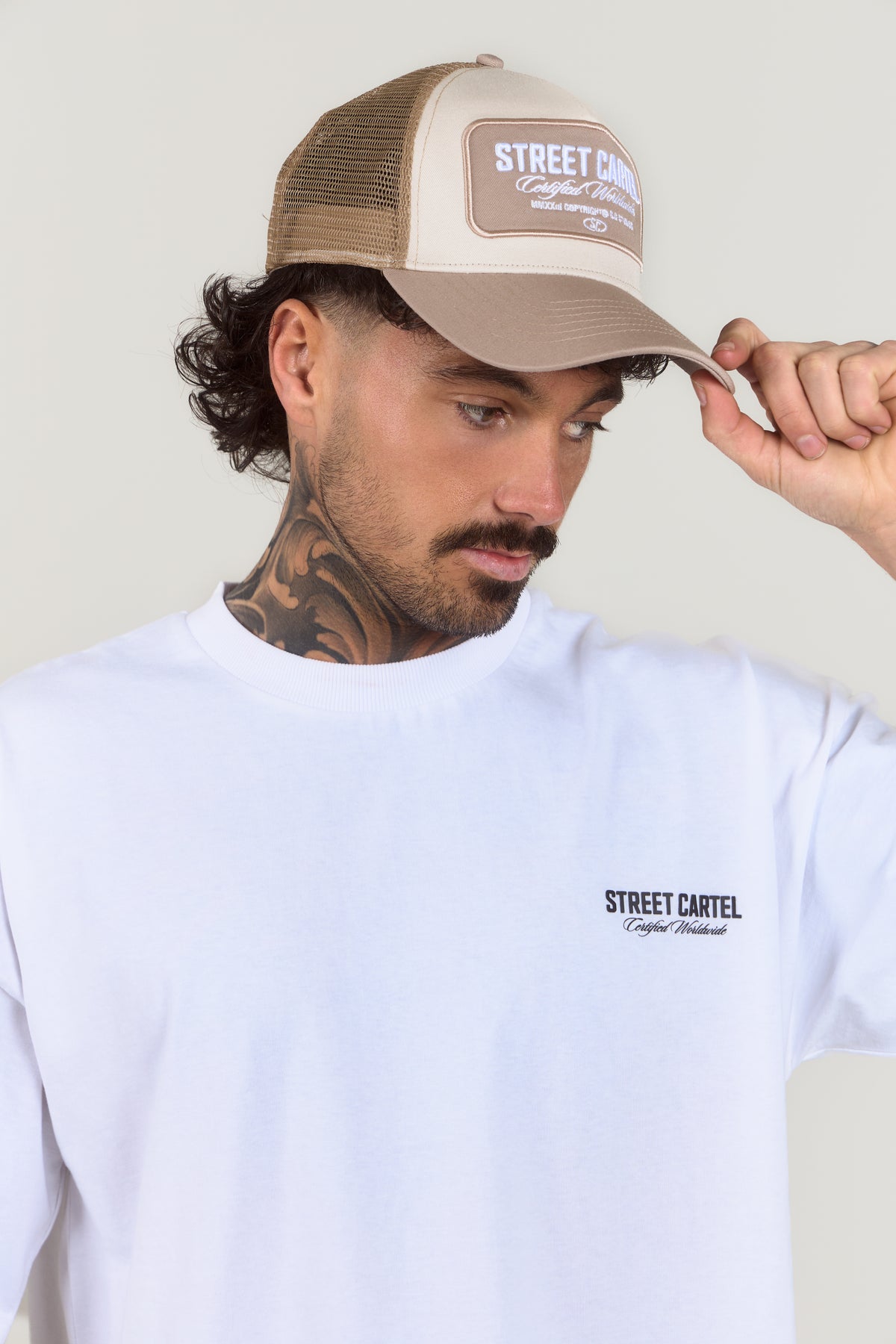 Patch Trucker Cap Mocha