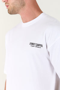 Racer T-Shirt White
