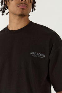 Racer T-Shirt Black