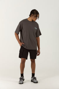 Racer T-Shirt Charcoal