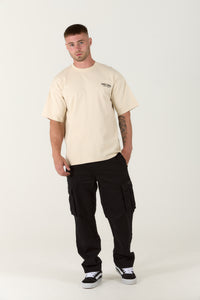 Racer T-Shirt Ecru