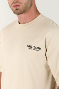 Racer T-Shirt Ecru