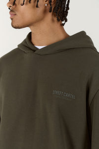 Russo Hoodie Khaki Green