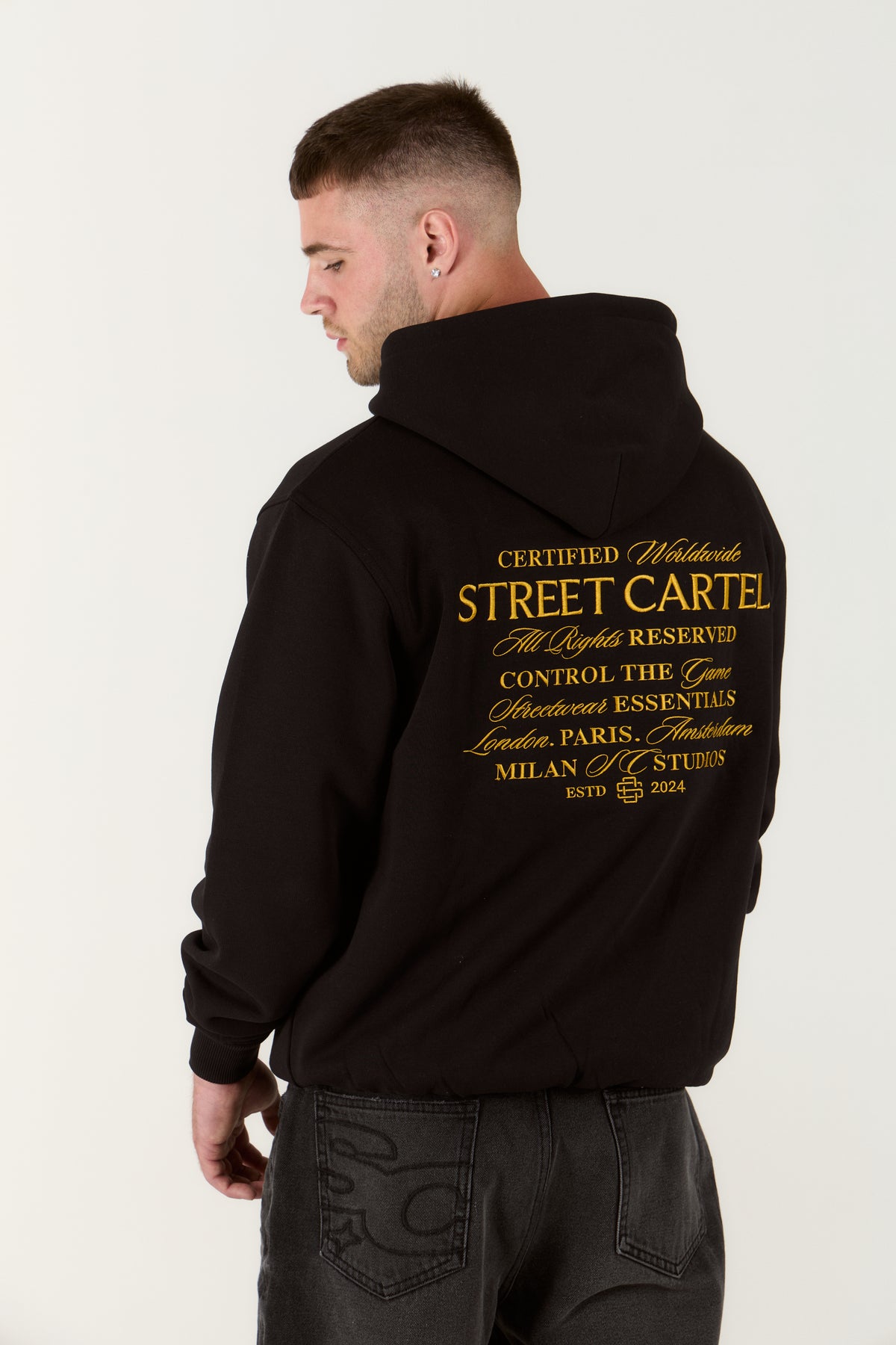 Guiseppe Hoodie Black