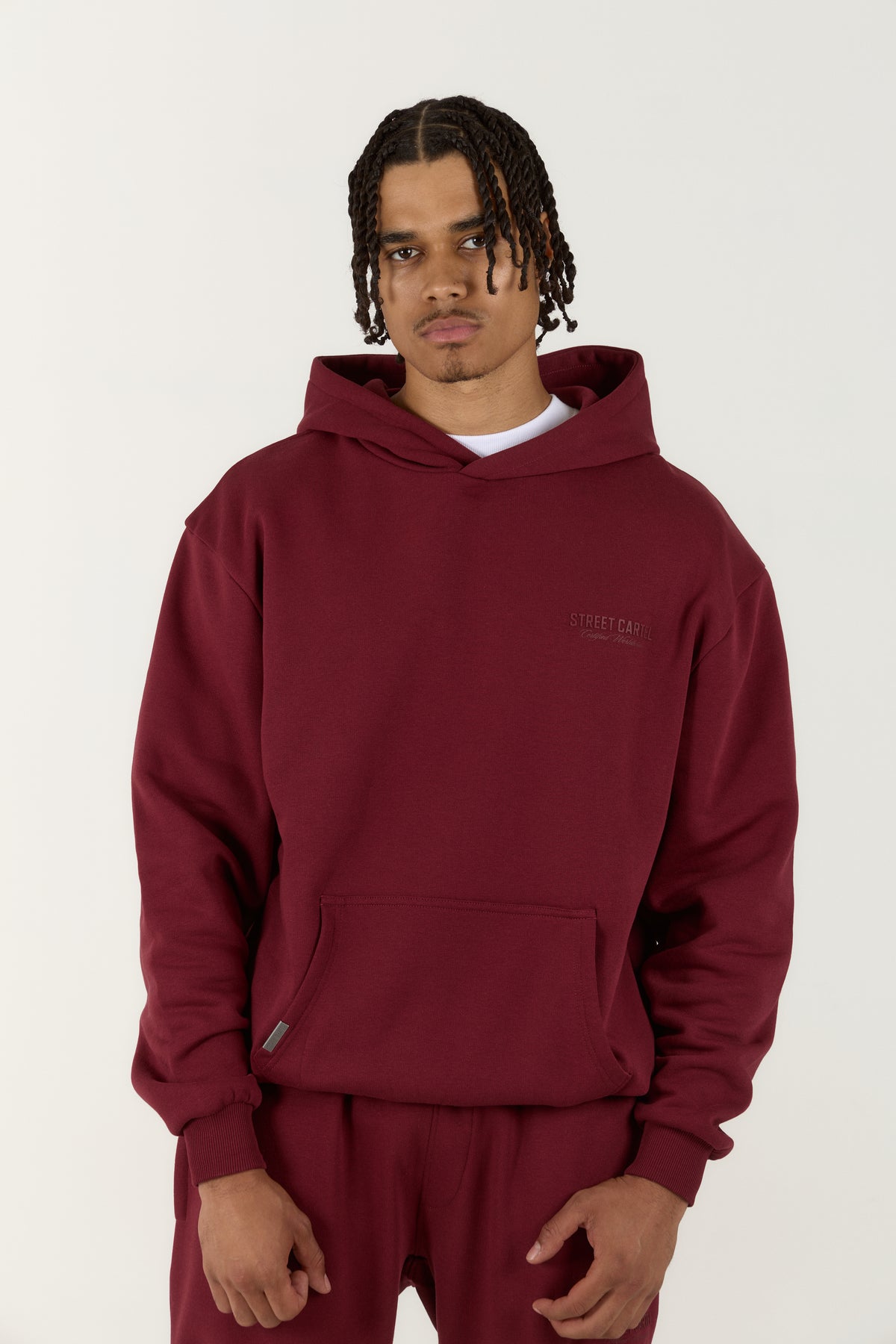 Russo Hoodie Burgundy