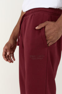 Russo Joggers Burgundy