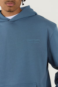 Russo Hoodie Washed Navy