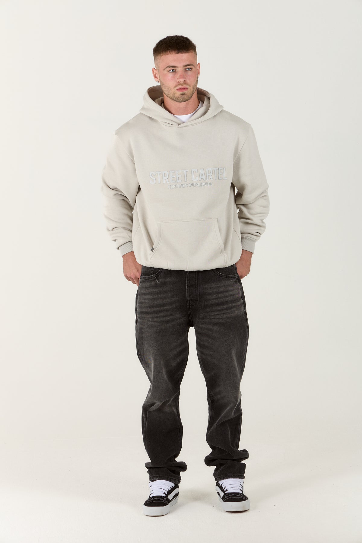 Donnerto Hoodie Grey