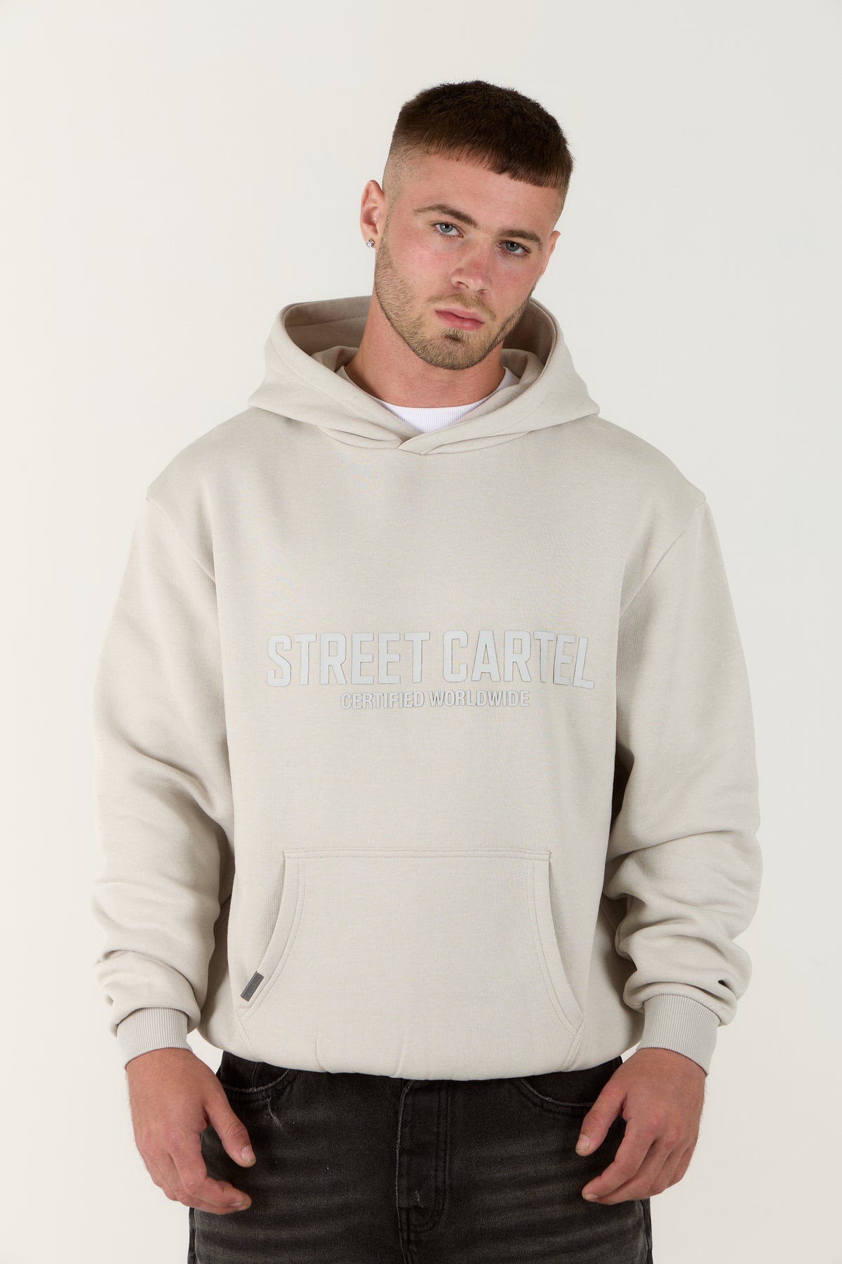 Donnerto Hoodie Grey
