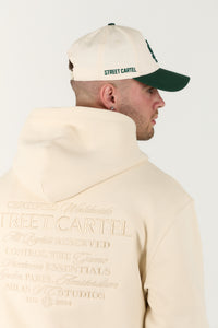 Link Cap Ecru & Green