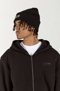 Partial Beanie Black