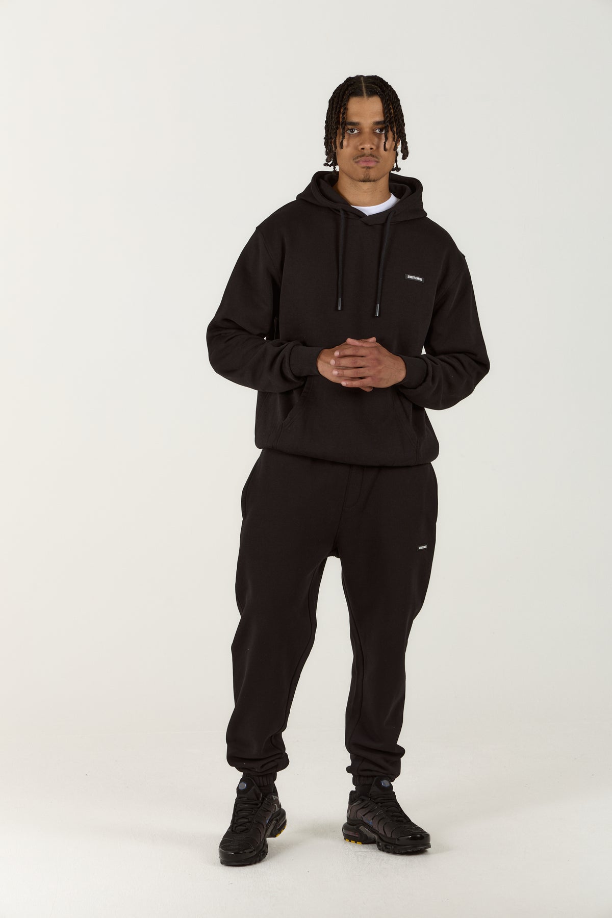 Carmine Hoodie Black