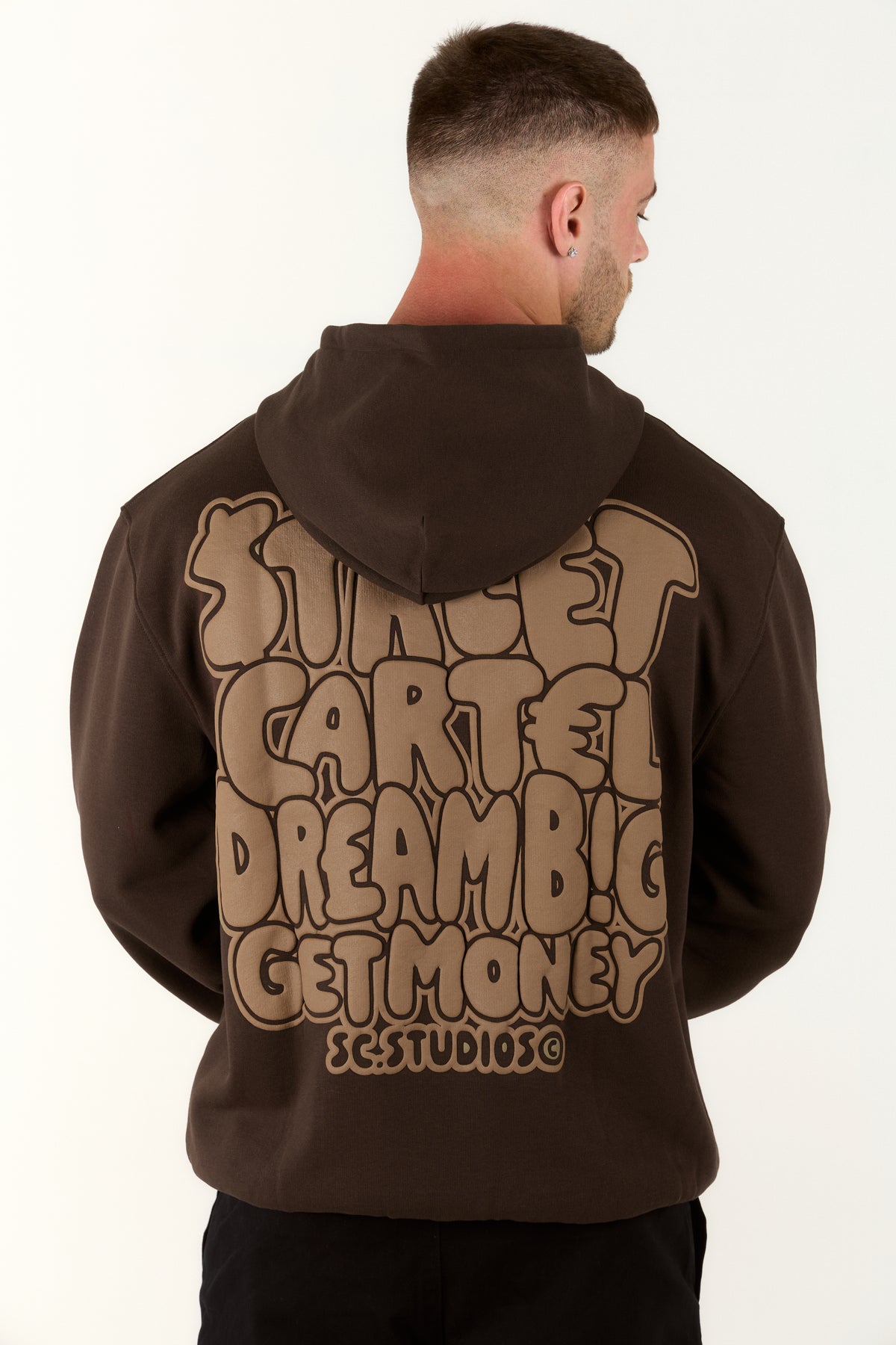 Bosco Hoodie Brown